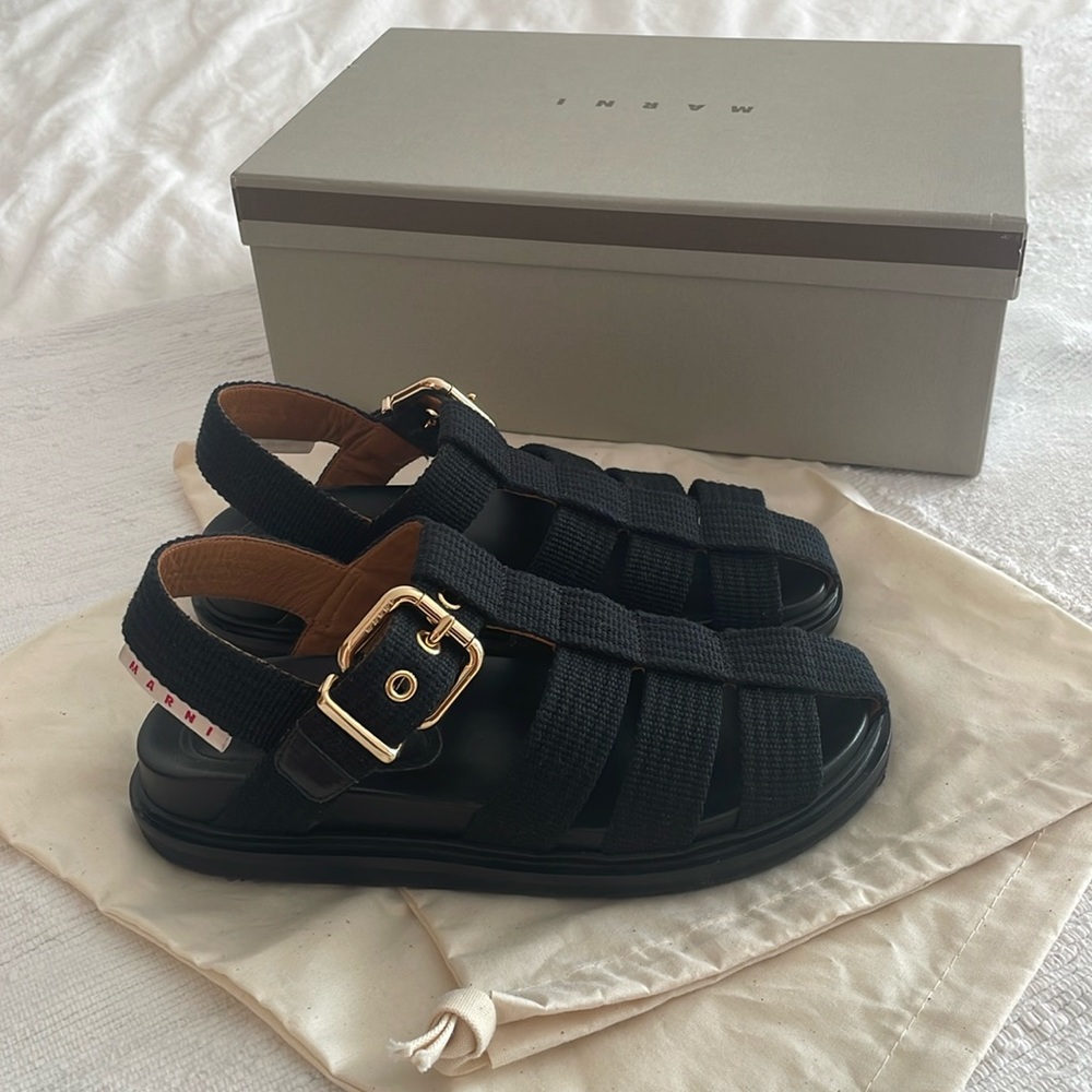 Marni fussbett fisherman sandals